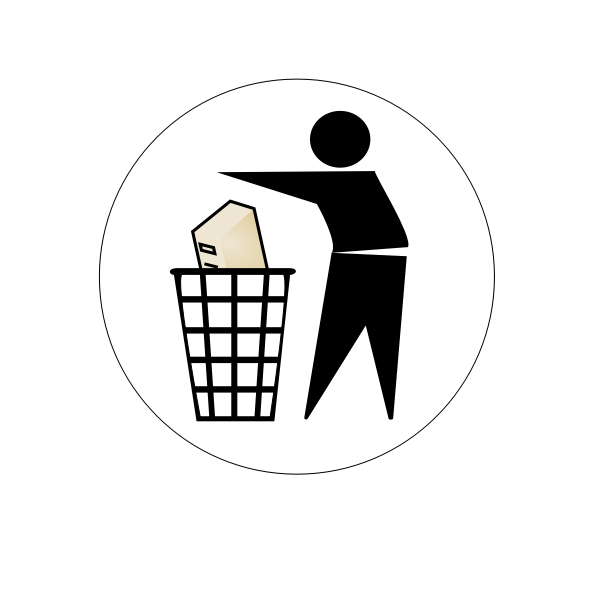 SVG Electronic waste icon