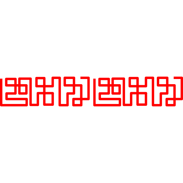 SVG Element of abstract pattern