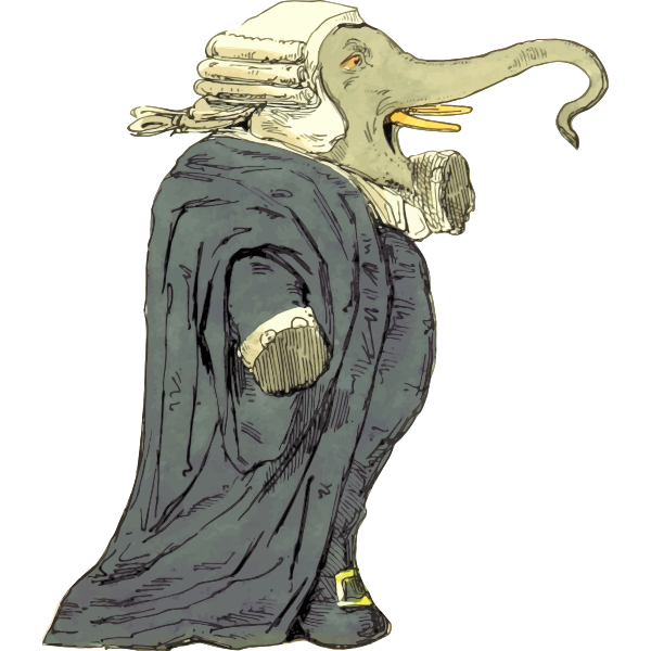 SVG Elephant judge
