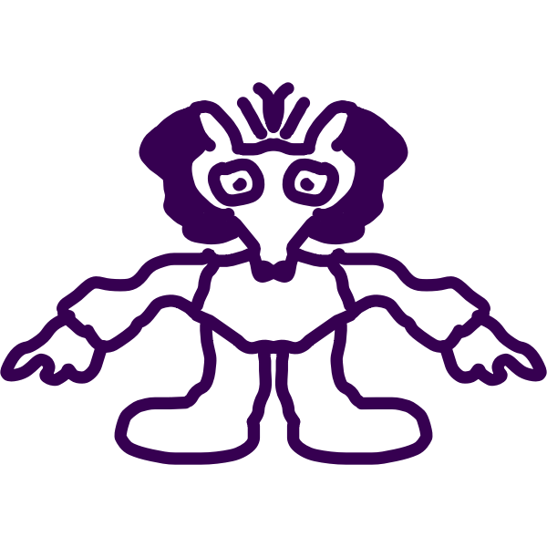 SVG elephant man
