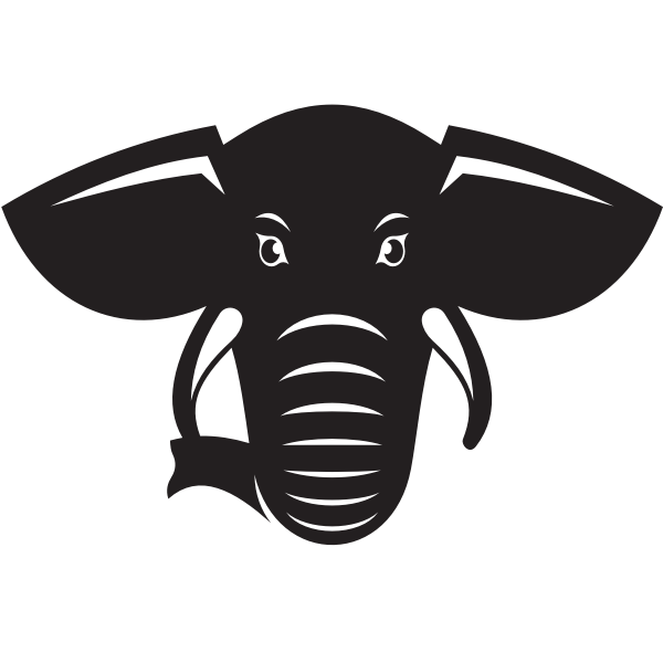 SVG Elephant silhouette-1582290949