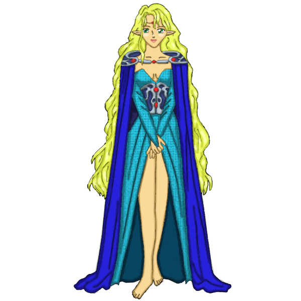 SVG Elf maiden