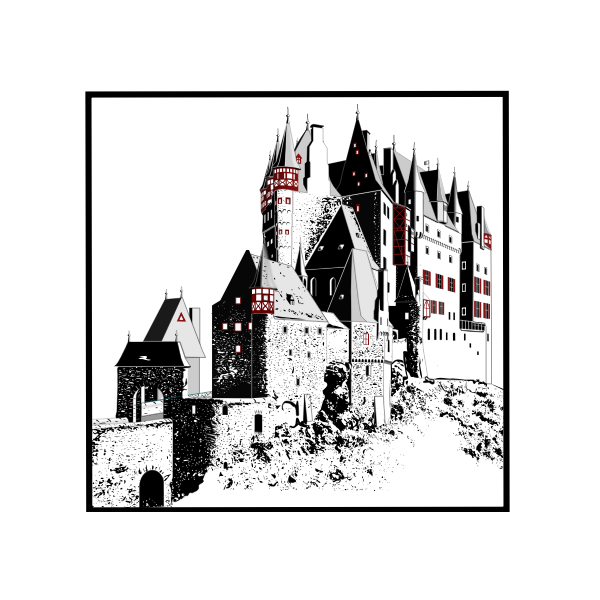 SVG Eltz Castle