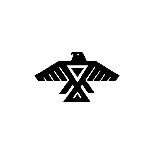 SVG Emblem of the Odawa Ojibwe and Algonquin peoplespeople vector image