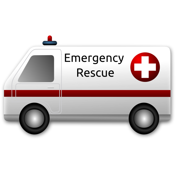 SVG Emergency rescue vector clip art