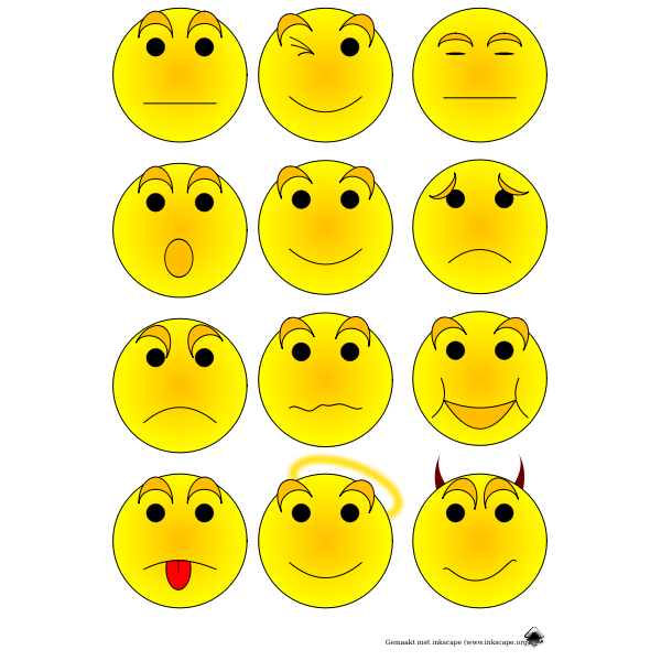 SVG Emoticons