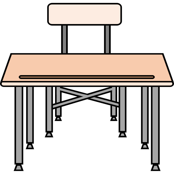 SVG Empty desk