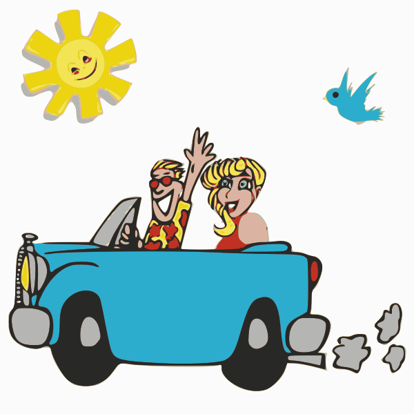 SVG en voiture simone