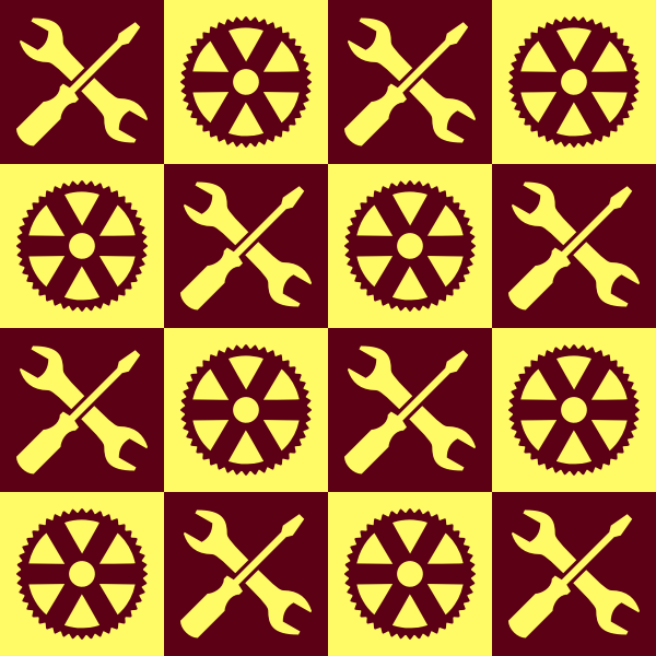 SVG Engineering pattern