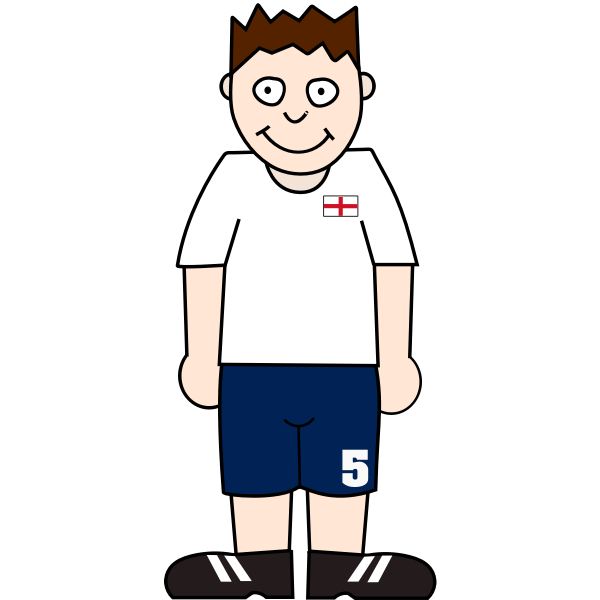 SVG English soccer player