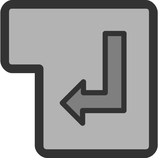 SVG Enter key
