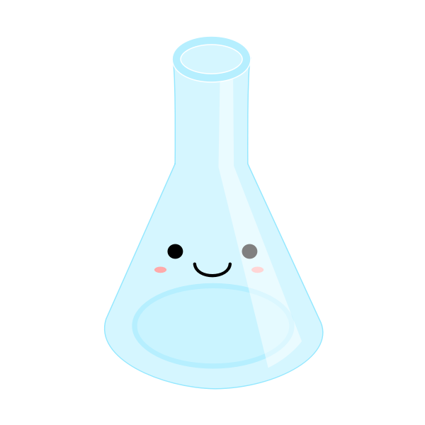 SVG Erlenmeyer flask image