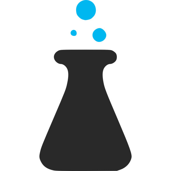 SVG Erlenmeyer Flask Vector Symbol