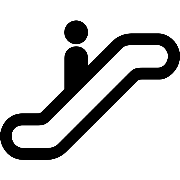 SVG Escalator symbol