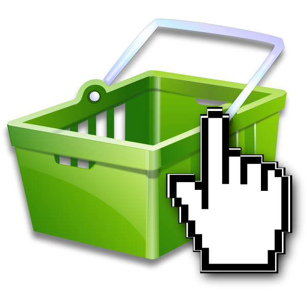 SVG eShop icon vector image
