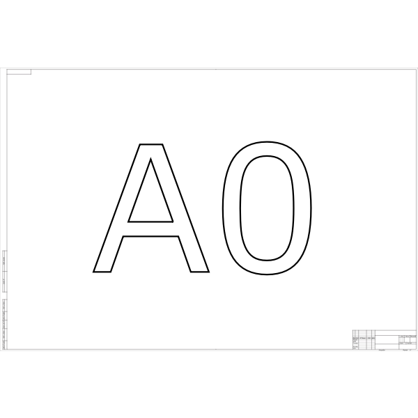 SVG ESKD paper format A0