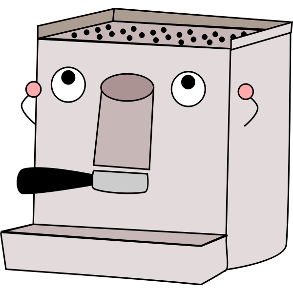 SVG Espresso machine