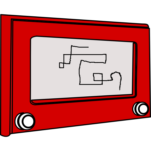 SVG Etch-a-sketch