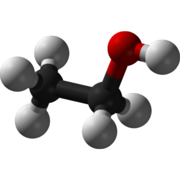 SVG Ethanol molecule