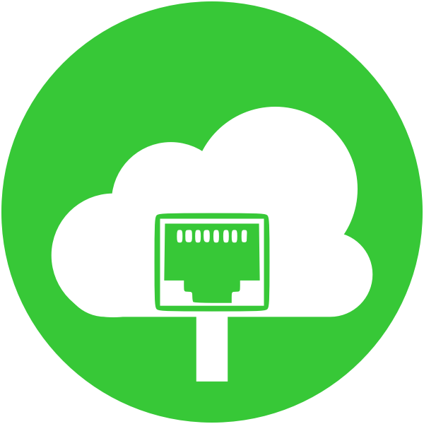 SVG Ethernet connected cloud