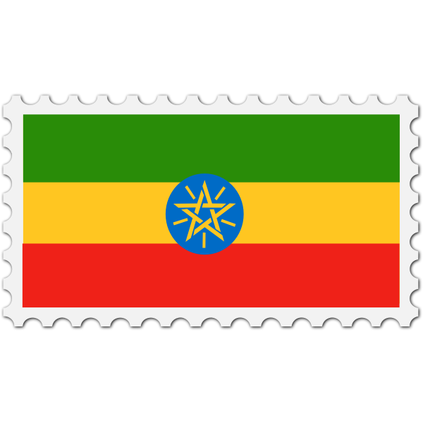 SVG Ethiopia flag image