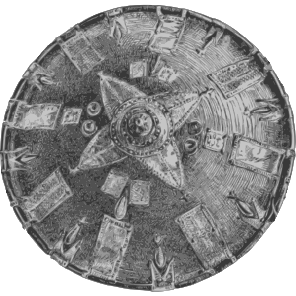 SVG Ethiopian shield