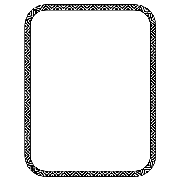 SVG Etno frame