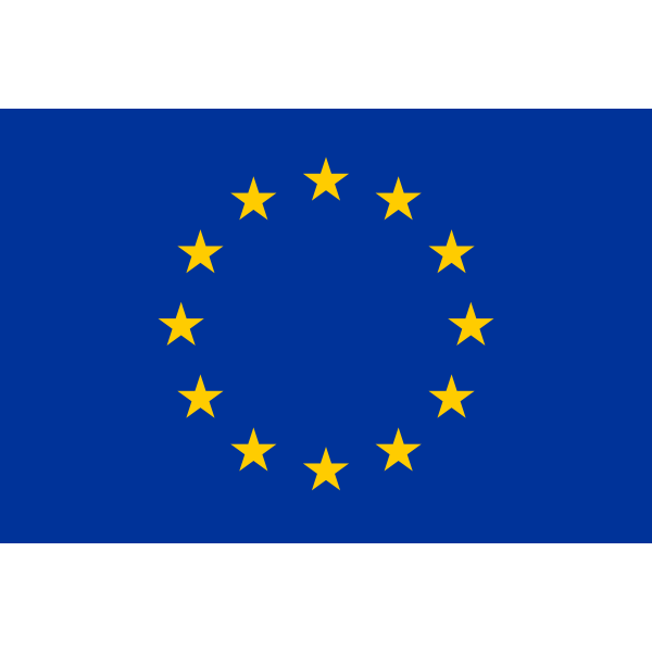 SVG EU flag vector clip art