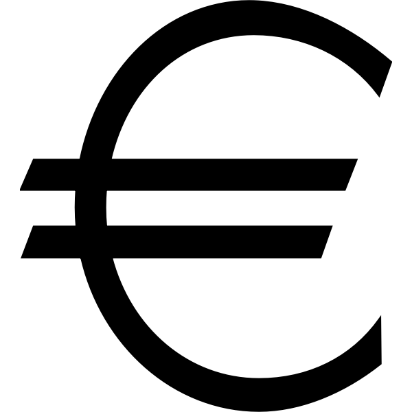 SVG Euro sign
