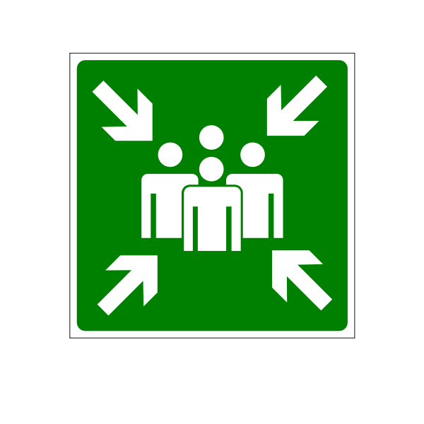 SVG Evacuation icon