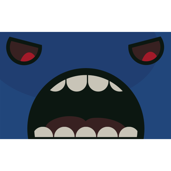 SVG Evil Computer wallpaper