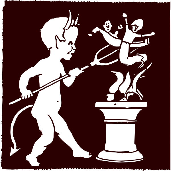 SVG Evil Cupid