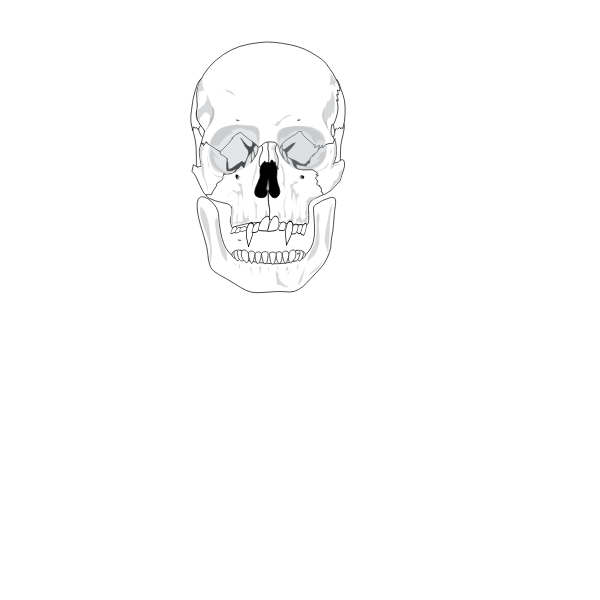 SVG Evil skull