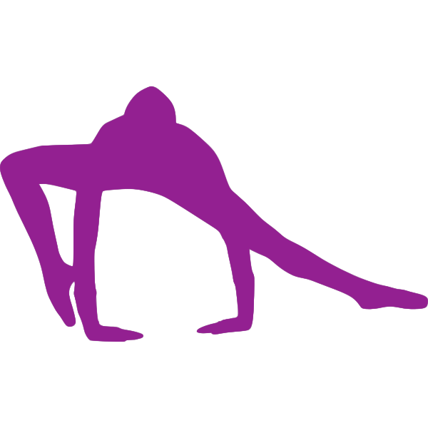 SVG Exercising silhouette image
