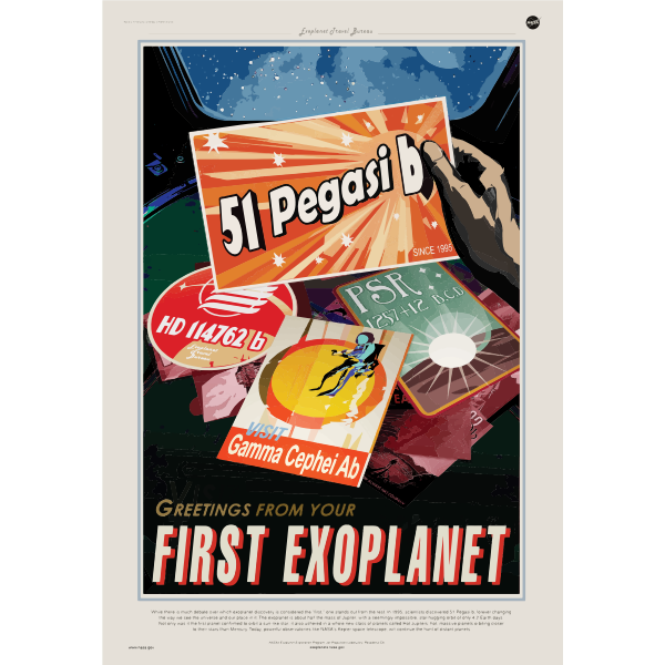 SVG Exoplanet NASA Poster