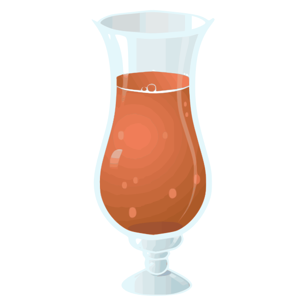 SVG Exotic juice vector drawing