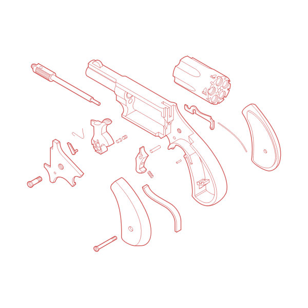 SVG Exploded gun