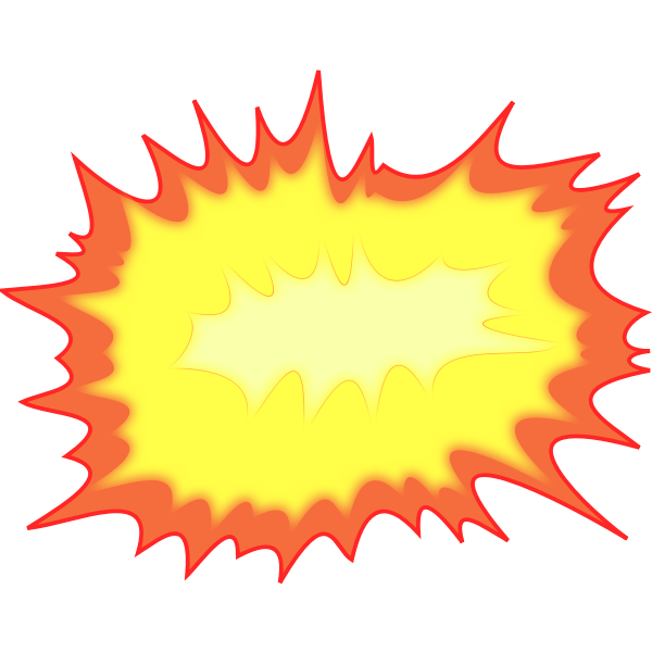SVG Explosion vector illustration