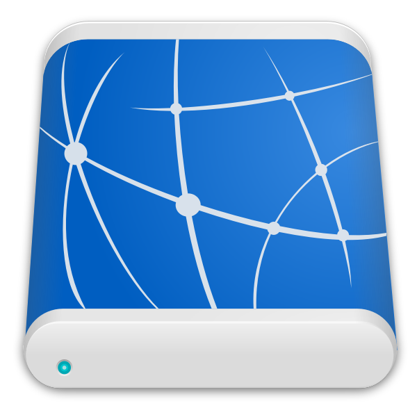 SVG External drive symbol
