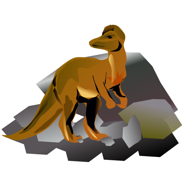 SVG Extinct animal