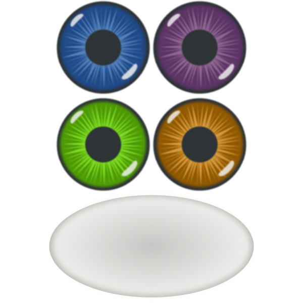 SVG Eye components