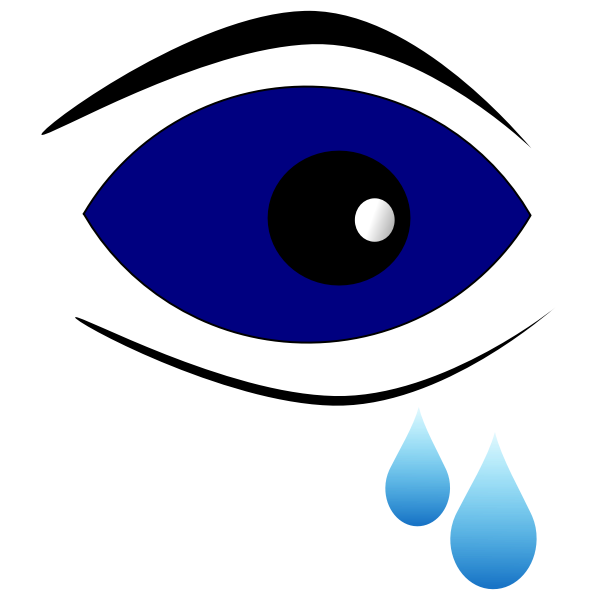 SVG Eye drops sign vector illustration