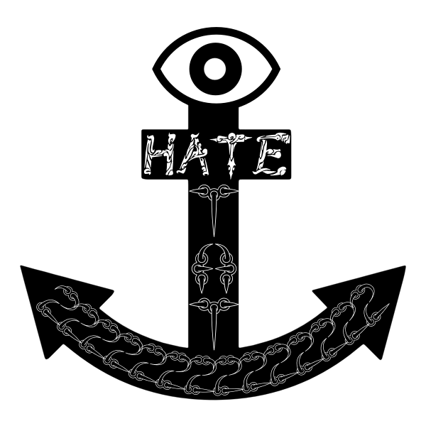 SVG eye hate tat 2s