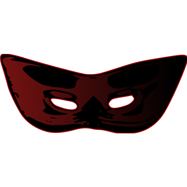 SVG Eye mask vector illustration