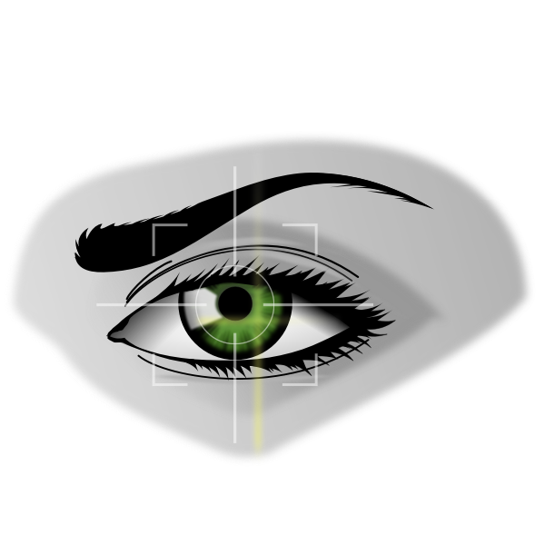 SVG Eye scan