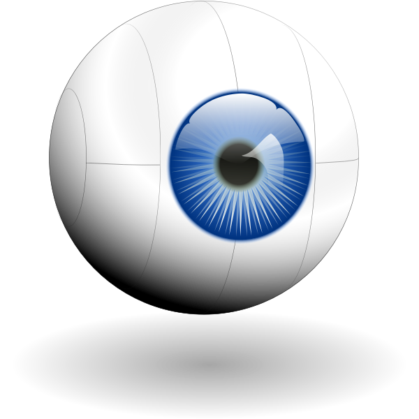 SVG Eye vector clip art