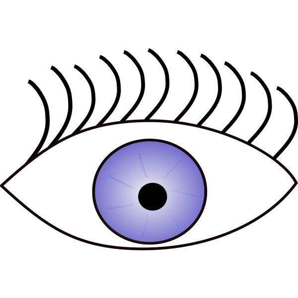 SVG Eye vector graphics