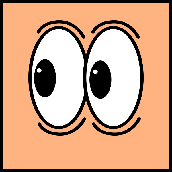 SVG Eyes in square