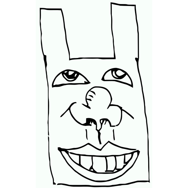 SVG Face caricature