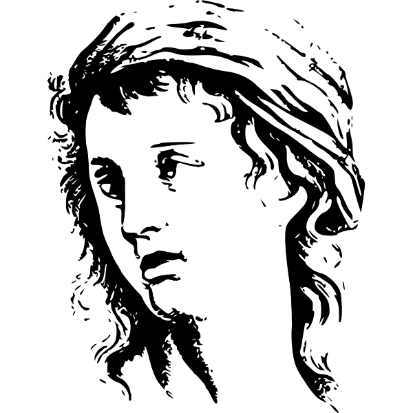 SVG Face exltxgtpression woman